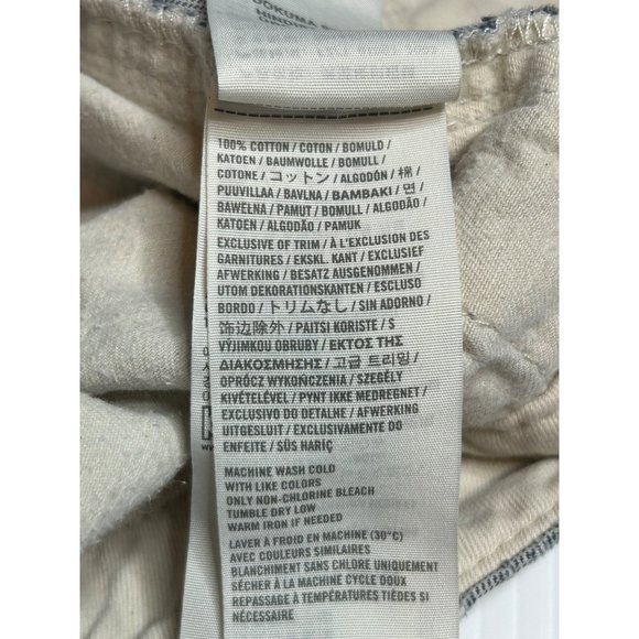 Abercrombie & Fitch Mens Size 30 Chino Gray 7" Inseam Button Fly Pockets - Picture 7 of 7